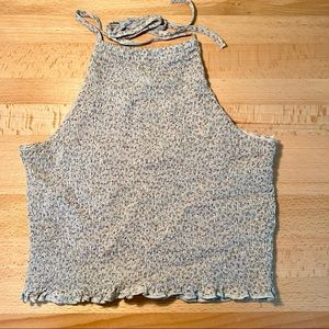 American Eagle Halter Crop Top